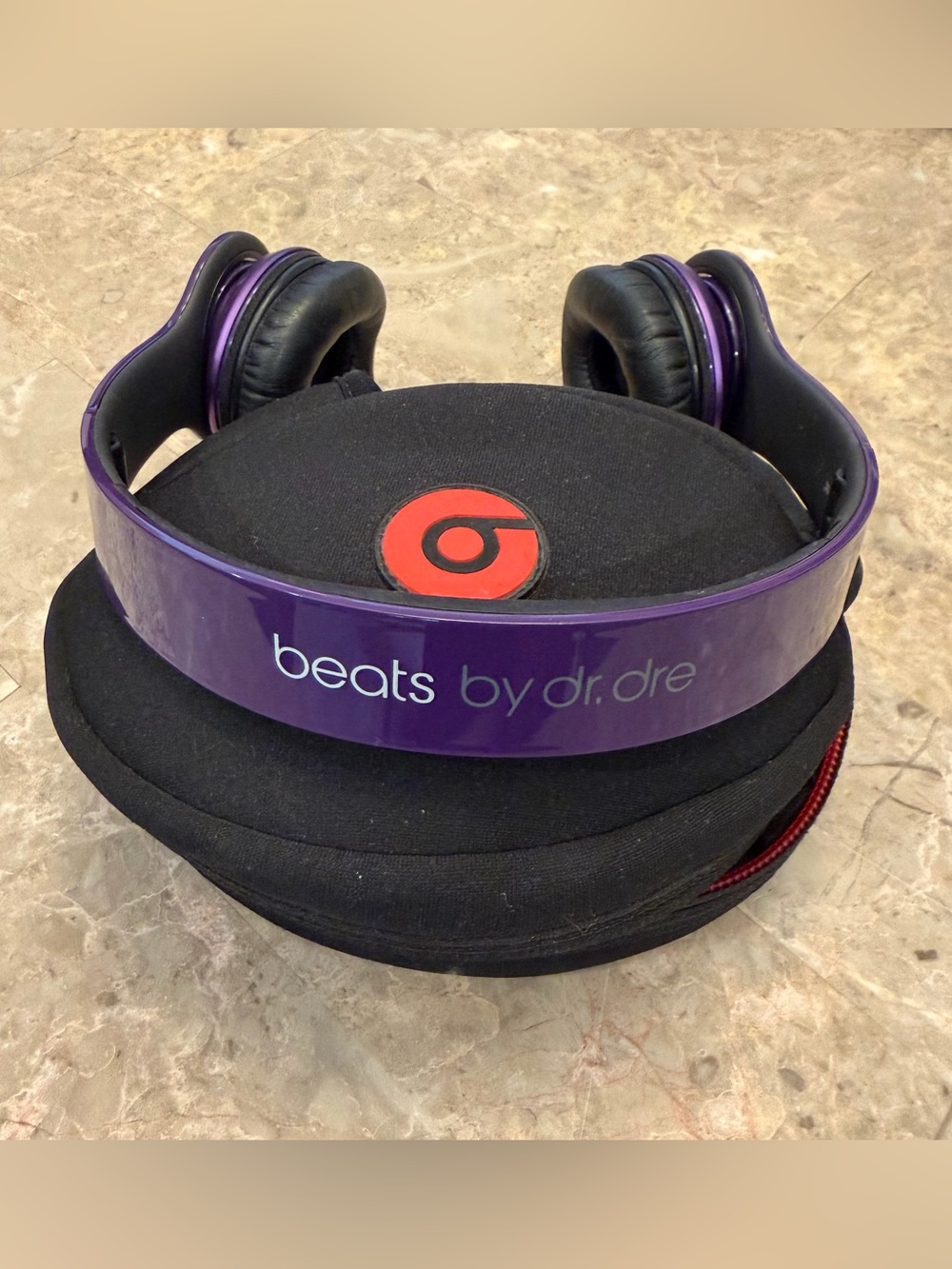 Solo Beats by Dre HD Purple and black Headphones